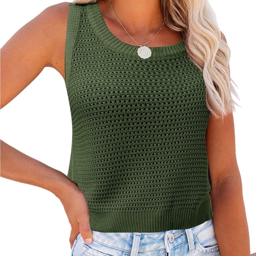 Amazon Crochet Tank Top Women